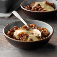 Sticky Toffee Rice Pudding with Caramel Cream image