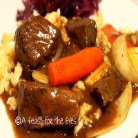 Sauerbraten (German Beef Roast with Gingersnap Sauce) Recipe - (4.7/5) image