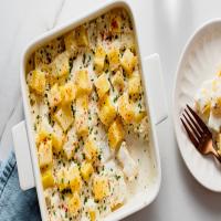 Easy Potato Casserole With Cream Cheese and Chives_image