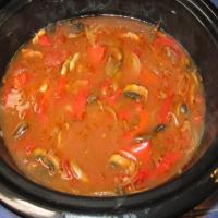 Slow Cooker Veal And Peppers_image