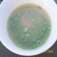 Peas and Pasta Soup image