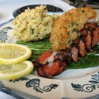 Crab-Stuffed Lobster Tail_image