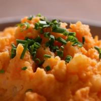 Not-Too-Dense Mashed Sweet Potatoes Recipe by Tasty image