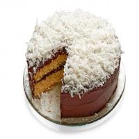 Coconut-Almond Layer Cake with Chocolate Frosting_image