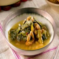 Escarole and White Bean Soup image