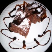 10 Minute ..quick and Easy Chocolate Brownie Pudding Cake_image
