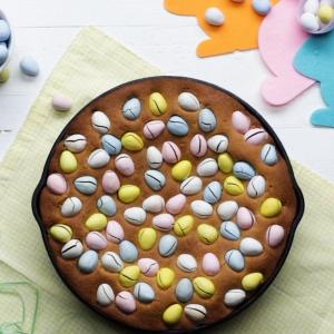 Easter Egg Cookie Skillet Recipe by Tasty_image