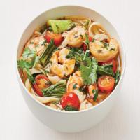 Hot-and-Sour Shrimp Noodle Soup image