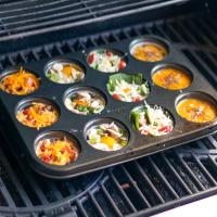 Muffin Pan Eggs on the Grill_image
