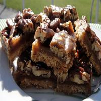 I'm a Little Nutty Pecan Pie Bars image