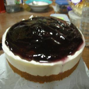 No Bake Blueberry Cheesecake image