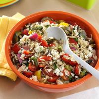 Grilled Vegetable Orzo Salad image