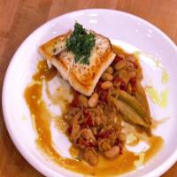 Halibut with Endive and Gremolata image