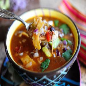 Chunky Chicken Tortilla Soup_image