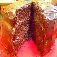 NO BUTTER 3 LAYER CHOCOLATE CAKE_image