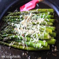 Sauteed Asparagus with Garlic, Butter & Parmesan_image