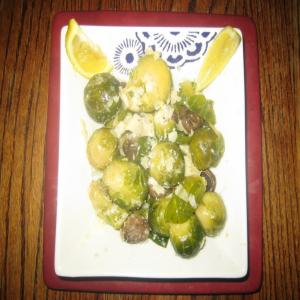 Brussels Sprouts With Mushrooms_image