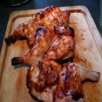 Grilled Game Hens With Citrus, Ginger, and Soy image