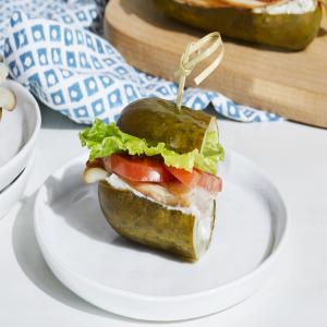 Dill Pickle and Turkey 'Sandwich'_image