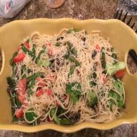 Garlic Noodles With Vegetable ( Cheesecake Factory Style) image