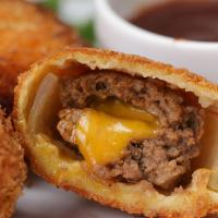 BBQ Cheeseburger Onion Rings Recipe by Tasty_image
