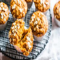 Low Fat Oatmeal Pumpkin Spice Muffins image
