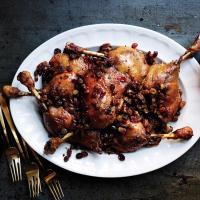 Duck Confit with Spicy Pickled Raisins_image