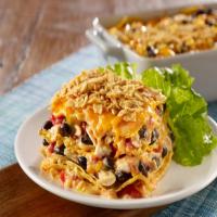 Chicken and Cheese Mexican Casserole image