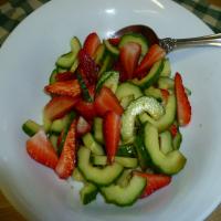 Strawberry Cucumber Salad image