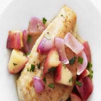 Chicken with Apple, Onion and Cider Sauce_image