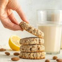 Almond Pulp Cookies Recipe_image
