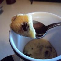 Chocolate Chip cookie in a coffee cup_image