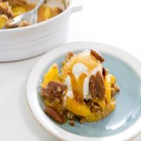 Ginger Peach Crumble and Buttered Pecan Topping image