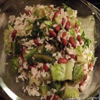 Sautéed Romaine with Beans and Rice_image