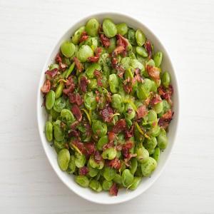 Sauteed Lima Beans with Bacon_image