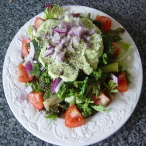 Purple Sprouting Broccoli and Asparagus Salad image