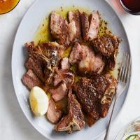 Spiced Lamb Chops With Fennel and Cucumber image
