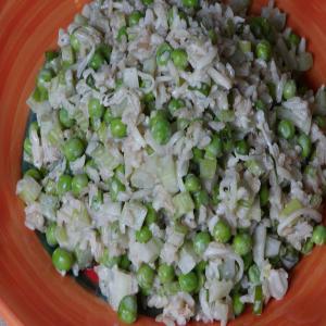 Peas and Rice Salad With Buttermilk Dressing image