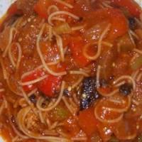 Eggplant Spaghetti Sauce_image
