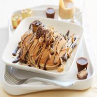 Chocolate-Peanut Butter Pancakes image