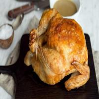 Classic Roast Chicken with Pan Sauce_image