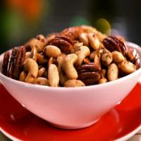 Sweet, Spicy and Salty Candied Nut Mix_image