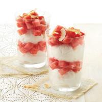 Watermelon and Coconut Sorbet Parfaits image