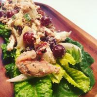 Chicken Salad with Apples, Grapes, and Walnuts_image