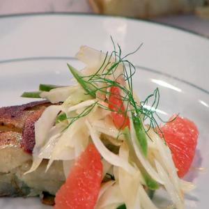 Warm Shaved Fennel with Pink Grapefruit_image
