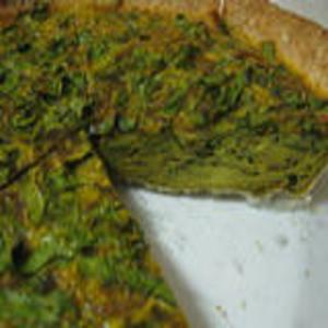 Curried Spinch Quiche / Frittata_image