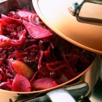Red cabbage with pears_image