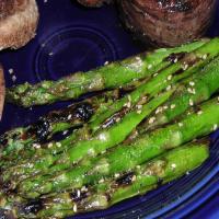 Fiery Grilled Asparagus image