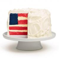 Ice Cream Flag Cake image