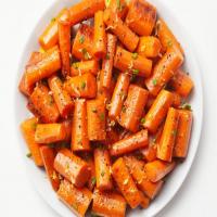 Steamed Carrots with Lemon-Soy Butter image